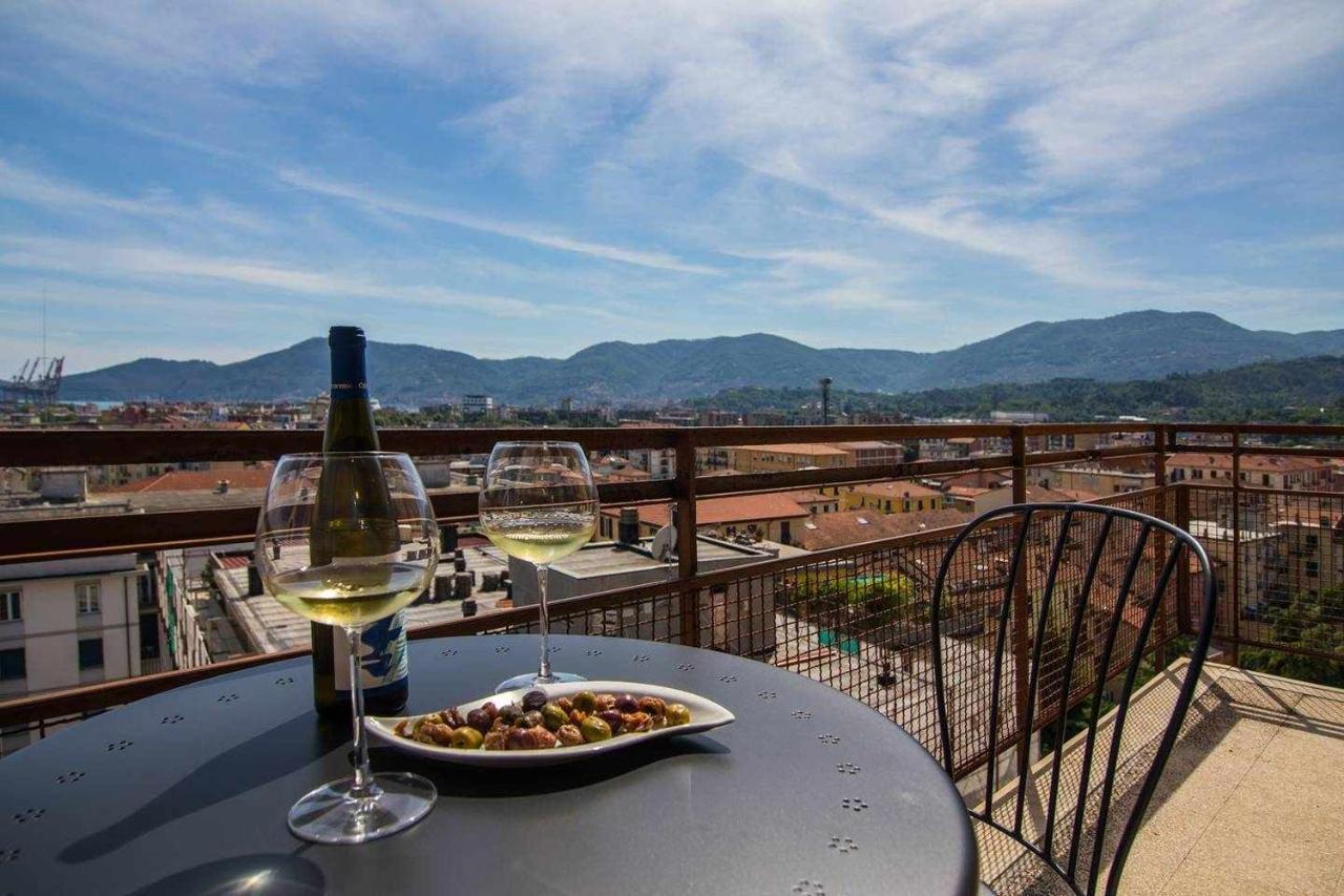 Apartament Residenza Franca Vista Panoramica La Spezia Zewnętrze zdjęcie